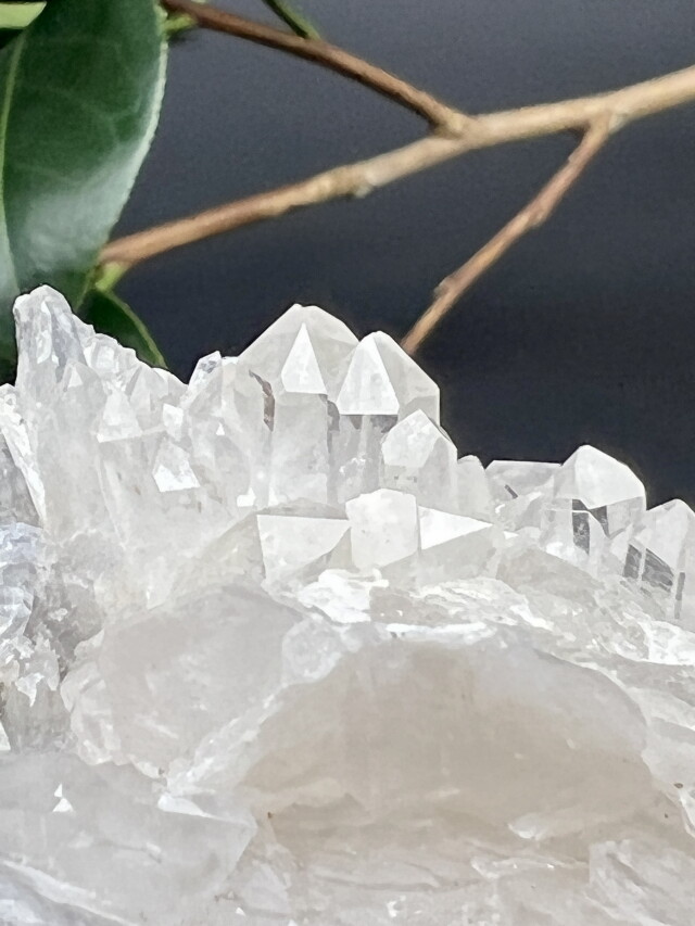 MGM Quartz Melody Green Mine メロディストーン