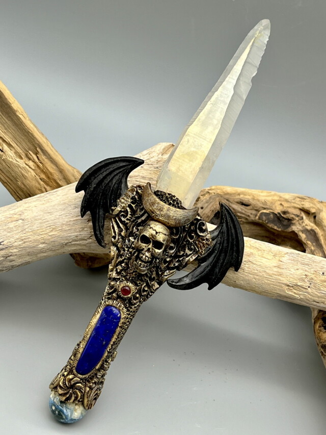 マジカルクリスタルワンド（エンジェルオーラ、ラピスラズリ） MGW003