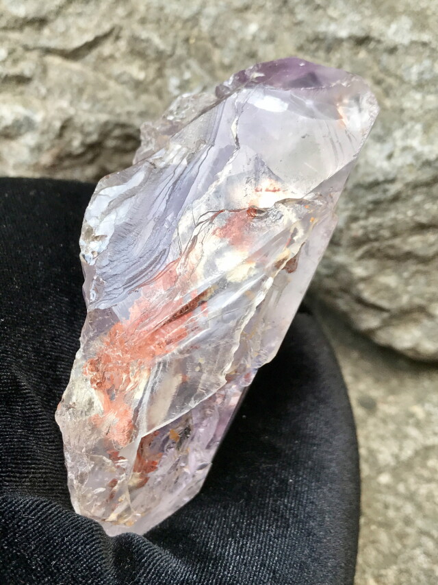 タンザニア ルヴマ州 Songea産 スモーキーシトリンブルーファントム1