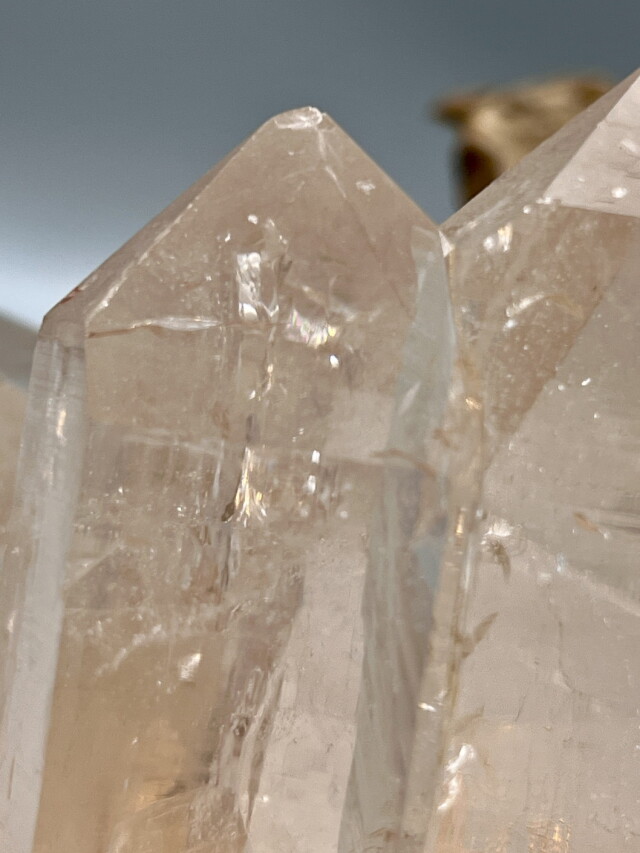 希少高透明度❗️マニカラン産キラキラ☆ヒマラヤ水晶クラスター超強い