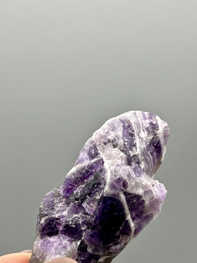 シェブロンアメジスト原石 SAM013