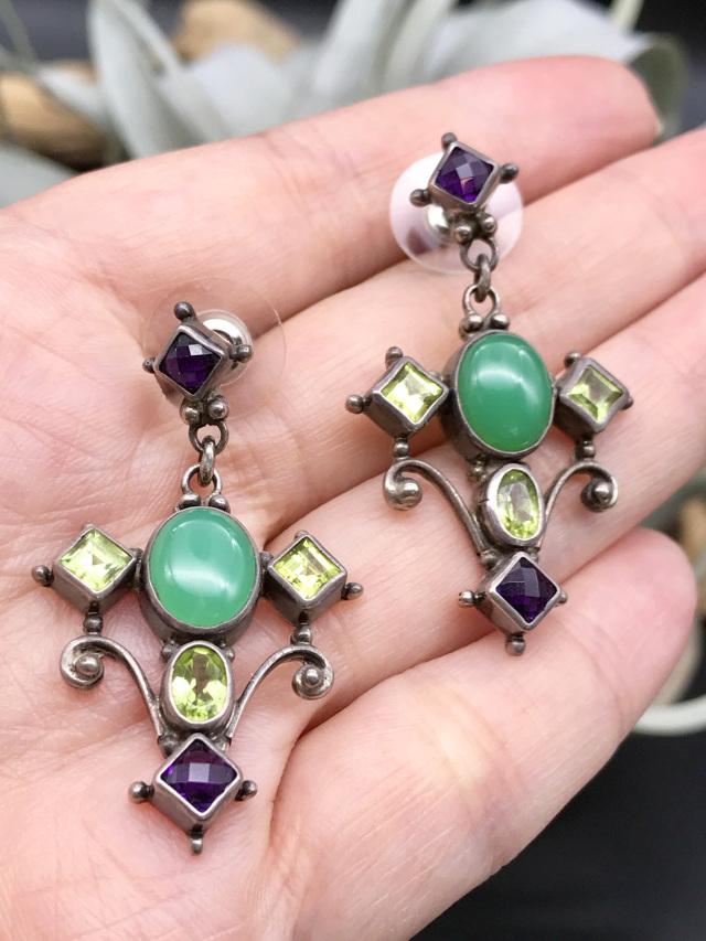 シャンカリピアス - ピアス(両耳用)