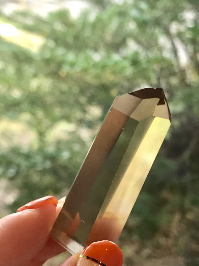 スモーキークォーツ・ポリッシュポイント SMQ026