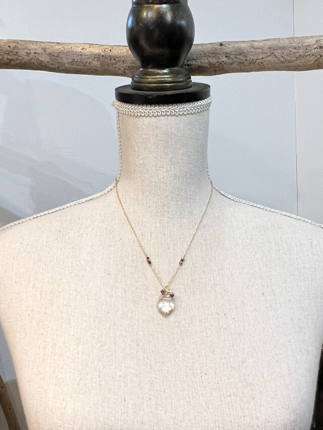 terra&gaia】ハーキマーダイヤモンド・ペンダントトップ TAG057