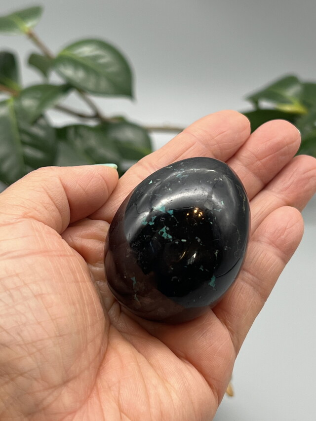 【美品】ペルー産クリソコラ丸玉 MK0007F クリソコラ 丸玉 (ペルー産) | ヒーリングアイテム,丸玉