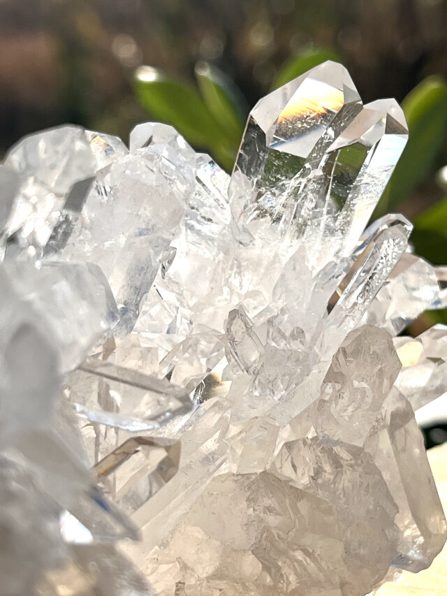 ゼコデソーザクォーツ（ゼカジソーザ・ゼッカクリスタル）・クラスター