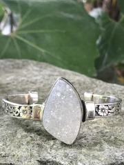 ブルーカルセドニー・バングル BCH005