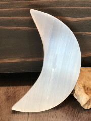 セレナイト・三日月プレート CEL126