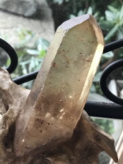 ザンビア産天然シトリン原石（ダブルターミネイテッド） CIT025