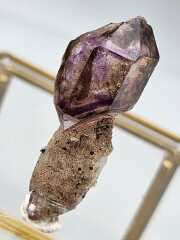 ジンバブエ産アメジストエレスチャル「ガブリエル・レイ」（マルチターミネイテッド、セプター） GAB030