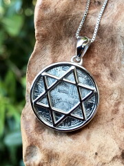 ギベオン・六芒星ペンダントトップ MEL009