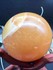 メキシコ・チワワ産オレンジカルサイト・スフィア OCL003