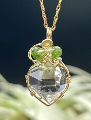 【terra&gaia】ハーキマーダイヤモンド・ペンダントトップ TAG056