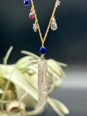 【terra&gaia】ピンクレムリアン・ジュエリーポイント・ペンダントトップ TAG061