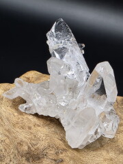 ゼコデソーザクォーツ（ゼカジソーザ・ゼッカクリスタル）・ミニクラスター（レインボウ） ZEC136