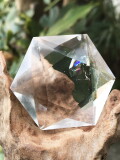 ブラジル産多面体水晶・六芒星 HXG006