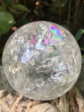 バイア産レムリアンシード・スフィア（レインボウ） LES010