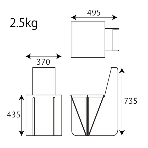 ダンボール家具チェア