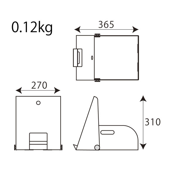 ダンボール家具マガジンスタンド＆ケース