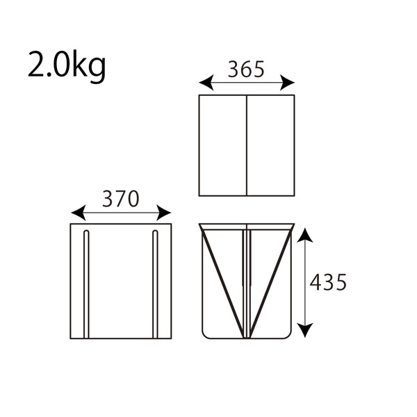 ダンボール家具スツール
