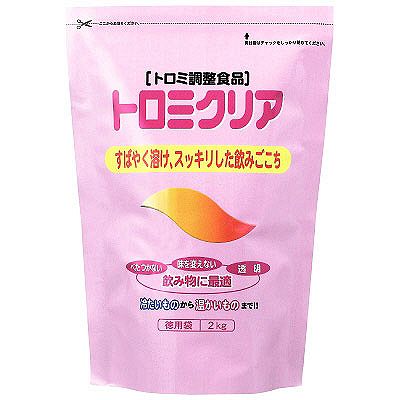★まとめ買いで安いっ!!★トロミクリア2Kｇ（2000g）　8106円★【ケース販売/4個入】嚥下・誤嚥にトロミ！ (155231102)