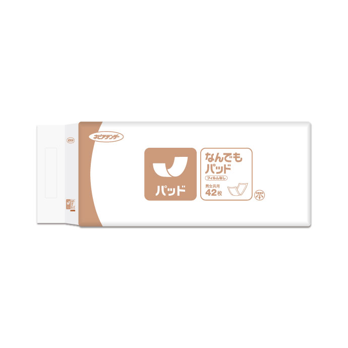 ネピア なんでもパッド　４２枚入　６００ｃｃ　1パック 1220円　【ケース販売/4袋入】病院・施設・業務用　4901121430706