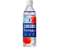 水分補給！！経口補水液　アクアサポート　りんご風味（500ml） 1本 170円【ケース販売24本入】(4902705098404)
