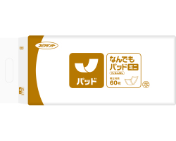 ★安いっ!!★病院・施設・業務用ネピアなんでもパッドミニ　60枚入　1370円【ケース販売/4袋入】4901121430805