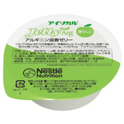 アイソカル・ジェリーＡＲＧ　青りんご味（６６ｇ）８０Kcal　200円★【ケース販売/２４個入】 (155250103)