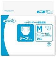 病院・施設・業務用　ネピアアテンダー　テープタイプ　Mサイズ　24枚　750cc　★2405円【ケース販売/3袋入】