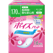 ★期間限定 大特価!!★クレシアポイズパッド スーパー170ｍＬ（16枚入） 723円★【ケース販売/9袋で1ケース】★お得っ!!★4901750801441 (140573101)