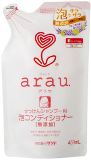 アラウarau　泡　コンディショナー　詰替用　450mL　414円【ケース販売/20個入】 (442770101)　お取り寄せ商品