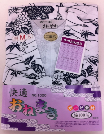 ガーゼお寝巻き　婦人Ｍサイズ