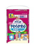 大王製紙 アテント　長時間パンツやわらか安心　Ｌ～ＬＬ１６枚　女性用　 1830円 【ケース販売/4個入】 (142000203)