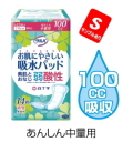 ★最安値★サルバお肌にやさしい吸水パッド　あんしん中量用　100cc　550円　【ケース販売/24袋入】 (140242102)