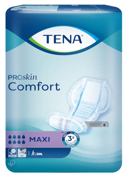 TENA（テーナ）コンフォート マキシ（１２００ｃｃ/夜間交換不要）２８枚入★4530円【ケース販売/２袋入】安いっ!! (142312105)