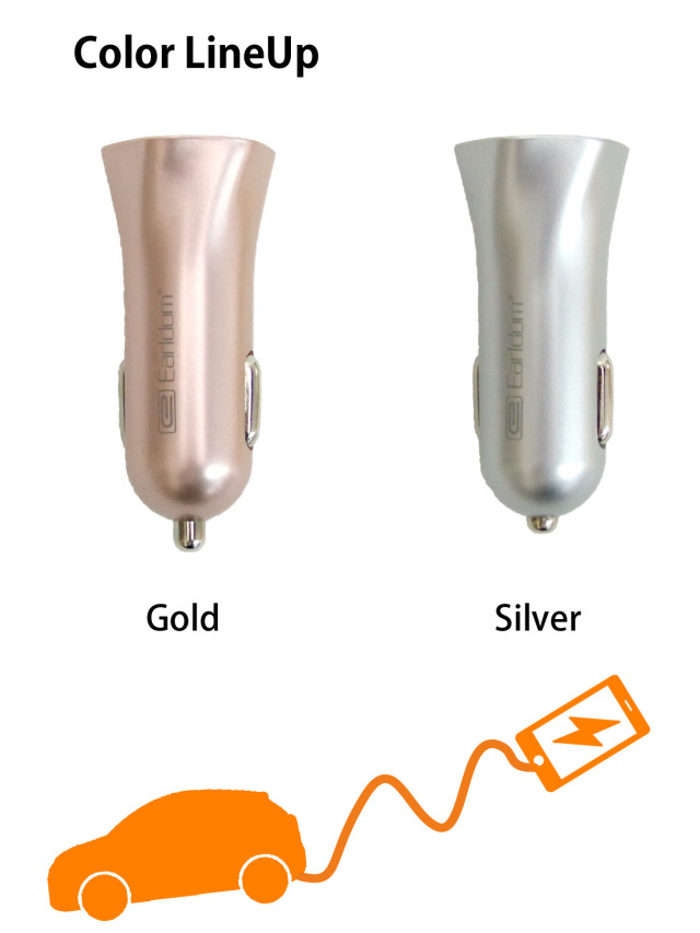 急速充電シガーソケット充電器