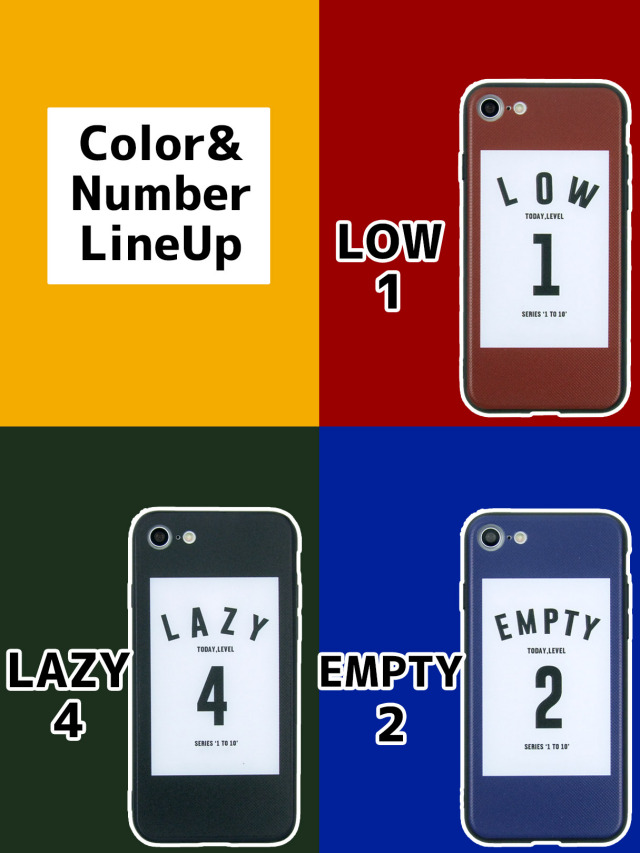 ナンバーメッセージケース