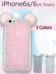 iPhone6/iPhone6sストーンデコレーションケースケース