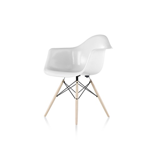 【ハーマンミラー正規販売店】イームズファイバーグラスアームチェア ダウェルベース DFAW Eames Molded Fiberglass Arm Chair