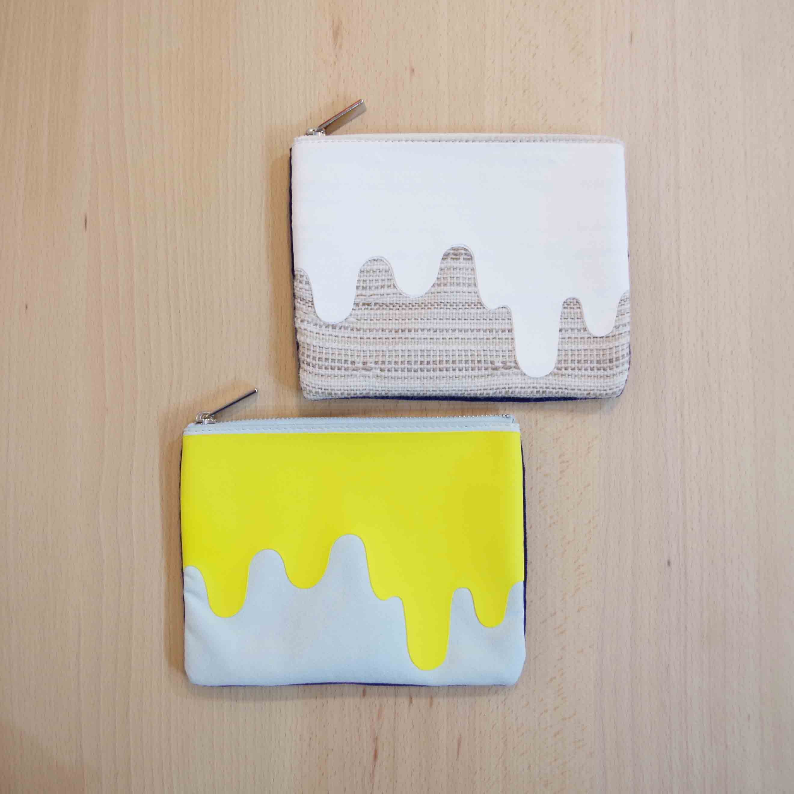 desertic × Knoll】Liquid Print Poach -Knoll Textiles- Mサイズ