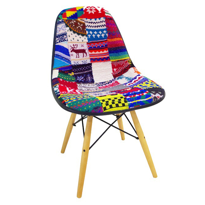 【desertic×case study shop】Knit Side Chair ニットサイドチェア