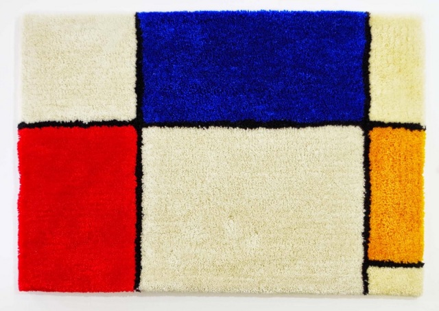 モンドリアンラグマットSS