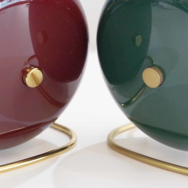 ROSENDAHL】AJテーブルクロック 2019復刻限定色バーガンディ＆グリーン