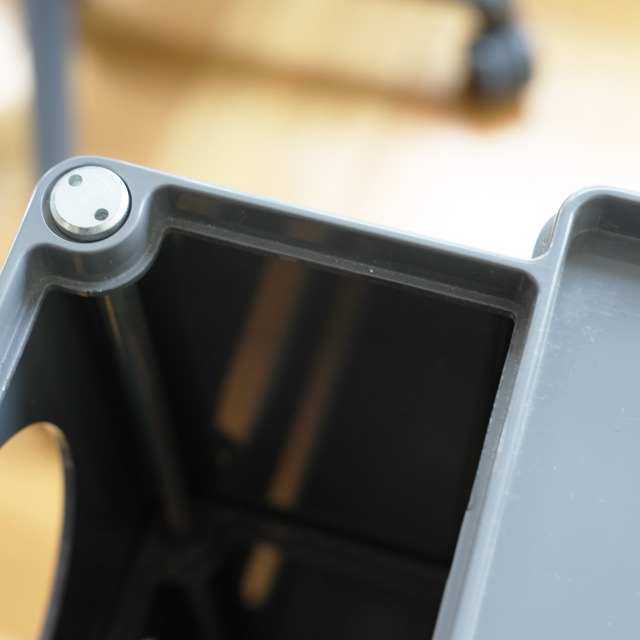 ボビーワゴン 3段3トレイ トルネードグレー フル装備展示品 Boby Wagon