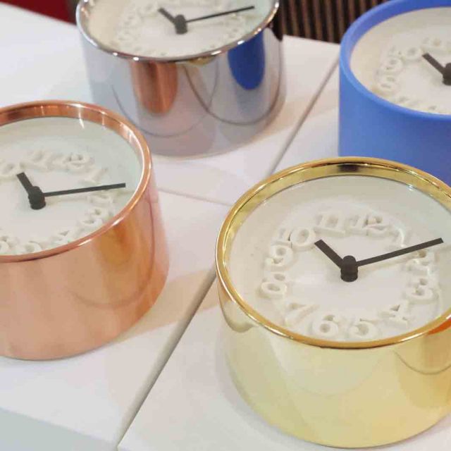 Amazon.co.jp: 小さな時計 渡辺力モデル 70年代復刻 デザイン リキ