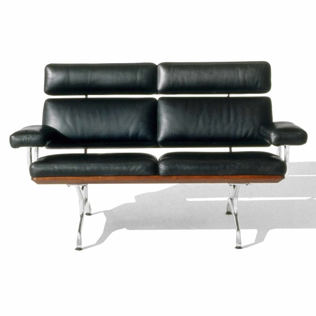 Nari イームズ ソファ コンパクト ブラック 送料込み リプロダクト品 Eames Sofa Compact | MARVELOUS INC