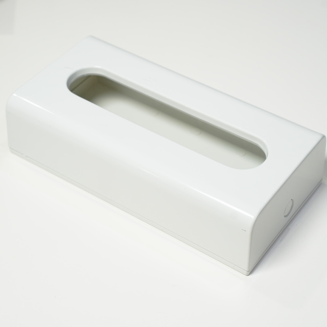 【送料無料/即納】  gedy ゲディ ティッシュボックス ホワイト展示品 家具・インテリア