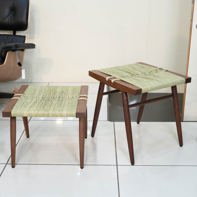 ジョージ・ナカシマ グラスシートチェア＆グラスシートスツール George