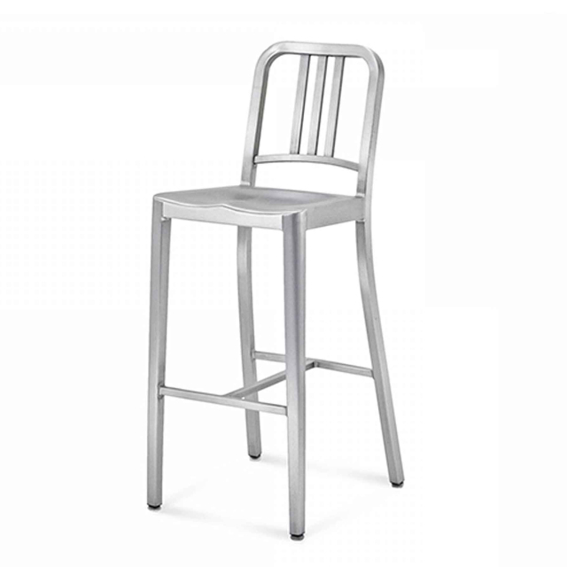 US.NAVY 潜水艦・スツール・アルミ製・米軍払下げ EMECO/エメコ】ネイビースツール NAVY® BARSTOOL
